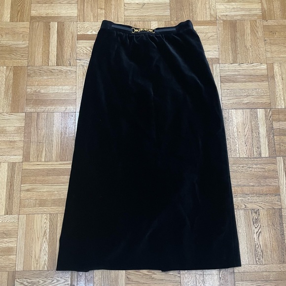 Vintage Celine velvet skirt size 40 - Picture 1 of 4